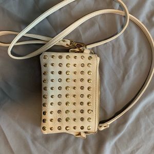 Mini purse with built in slot for cards